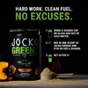 image:imageJocko Fuel Daily Greens Powder  Premium Organic Greens Superfood Powder for Gut Health Digestion Bloating Immune Support with Spirulina Chlorella Digestive Enzymes amp Probiotics  30 ServingsPeach