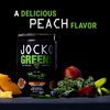 image:imageJocko Fuel Daily Greens Powder  Premium Organic Greens Superfood Powder for Gut Health Digestion Bloating Immune Support with Spirulina Chlorella Digestive Enzymes amp Probiotics  30 ServingsPeach
