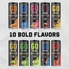 image:imageJocko Fuel GO Energy Drinks Sour Apple  95mg Caffeine with Added Adaptogens Vitamin B12 amp B6 amp L Theanine for Mood amp Focus Support No Sugar 12 Pack  Packaging May VaryCoconutPineapple