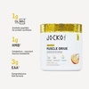 image:imageJocko Fuel Muscle Drive Pro Series Mango Passionfruit HMB DiLeucine EAAs Protects Lean Muscle Mass amp Breakdown Aids Recovery Natural Appetite Suppressant No Bloat Zero Sugar 30 ServingsOrange Lychee