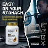 image:imageJocko Fuel Whey Protein Isolate Pro Series Chocolate 25g Low Lactose Whey  Beef Collagen with Digestive Enzymes  Probiotics 47g BCAAs Low Carb 25 ServingsCaramel