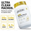 image:imageJocko Fuel Whey Protein Isolate Pro Series Chocolate 25g Low Lactose Whey  Beef Collagen with Digestive Enzymes  Probiotics 47g BCAAs Low Carb 25 ServingsVanilla