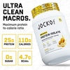 image:imageJocko Fuel Whey Protein Isolate Pro Series Chocolate 25g Low Lactose Whey  Beef Collagen with Digestive Enzymes  Probiotics 47g BCAAs Low Carb 25 ServingsCaramel