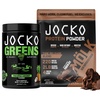 image:imageJocko Fuel 2 Pack Bundle  Jocko Greens Powder  Chocolate Mlk Protein Powder