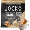 image:imageJocko Fuel Whey Protein Powder Cookies amp Cream 22g Protein Digestive Enzymes  Probiotic Blend No Sugar Added with Essential Amino Acids  Electrolyte Minerals 24 ServingsCoffee  Donuts