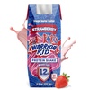 image:imageWarrior Kid Nutritional Protein Shake Chocolate Healthy Kids Snacks 12g Protein 0g Added Sugar Vitamins amp Minerals No Soy Ingredients Gluten Free NonGMO 825 Fl Oz 6 CountStrawberry