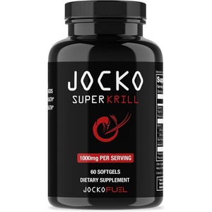 image:imageJocko Fuel Antarctic Krill Oil Omega 3 Fatty Acid Supplements DHA amp EPA  1000mg Softgels  Supports Joints Mobility amp Mental Function 60 Softgels60 Count Pack of 1