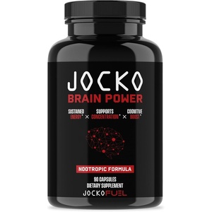 image:imageJocko Fuel Brain Power  Nootropic Dietary Supplements for Memory amp Focus wiht L Theanine L Carnitine Energy amp Focus Supplement 90 Capsules