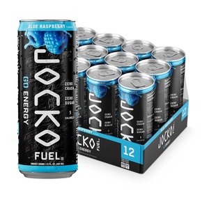 image:imageJocko Fuel GO Energy Drinks Sour Apple  95mg Caffeine with Added Adaptogens Vitamin B12 amp B6 amp L Theanine for Mood amp Focus Support No Sugar 12 Pack  Packaging May VaryBlue Raspberry