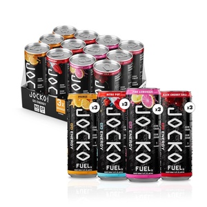 image:imageJocko Fuel GO Energy Drinks Sour Apple  95mg Caffeine with Added Adaptogens Vitamin B12 amp B6 amp L Theanine for Mood amp Focus Support No Sugar 12 Pack  Packaging May VaryVariety Pack