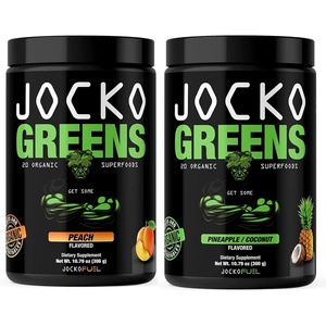 image:imageJocko Fuel Greens Powder Bundle  Greens amp Superfood Powder for Healthy Green Juice  Keto Friendly with Spirulina Chlorella Digestive Enzymes amp Probiotics  60 Servings