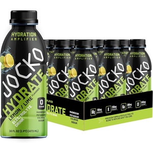 image:imageJocko Fuel Hydrate Electrolyte Drinks  Sports Drink Hydration Amplifier Thirst Quencher  Scientifically Formulated Electrolyte Blend LemonLime 16 Oz 12 PackLemonLime