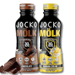 image:imageJocko Fuel Mlk RTD Protein Shakes Bundle  Chocolate amp Banana Cream 24 Pack Total