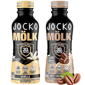 image:imageJocko Fuel Mlk RTD Protein Shakes Bundle  Vanilla amp Sweet Cream Coffee Pack of 24