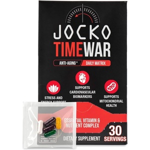 image:imageJocko Fuel TIME WAR  Multivitamin for Men amp Women NAD Supplement for Healthy Aging Heart Bone amp Eye Health Essential Vitamins and Minerals Supports Stress Relief  Energy Levels  30 Day Supply