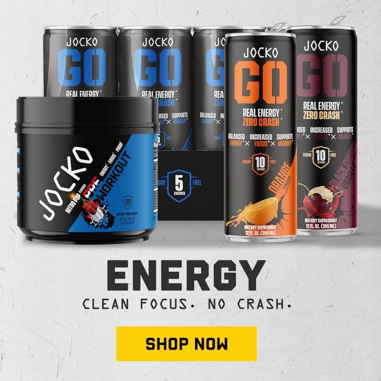 Jocko Fuel Daily Greens Powder、Premium Fitness Supplements、Full Range of Energy Drinks & Protein