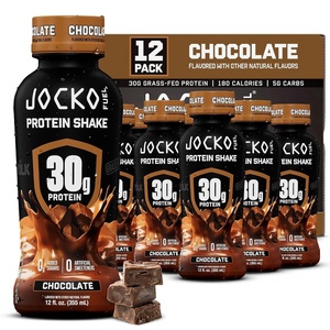 image:imageJocko Fuel High Protein Shakes Raspberry Gelato 12 fl oz  12 PackChocolate